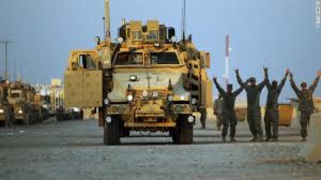 The last troops withdrawled