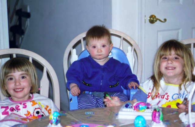 Pinté huevos de Pascua – quince de abril de dos mil uno