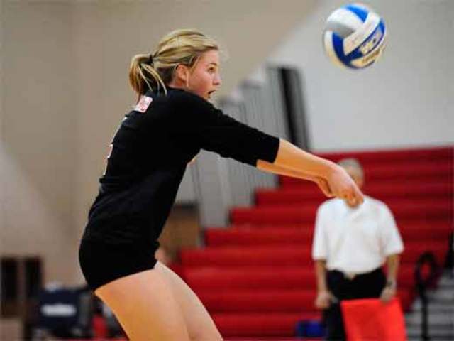 First Game of Volleyball