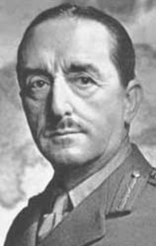 Lieutenant-General Alan Brooke takes over command of the newly created Anti-Aircraft Corps