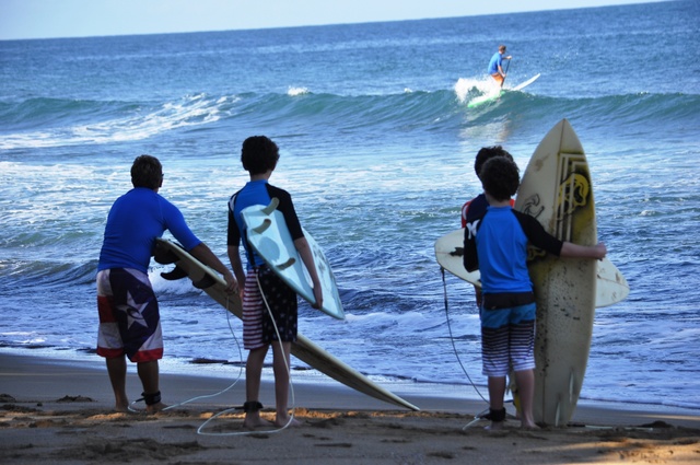 Fuimos a Rincón, Puerto Rico.