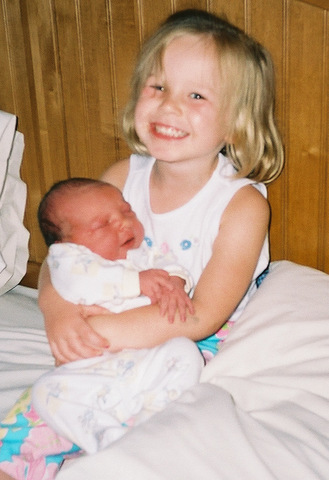 Nacimento de mi hermana.