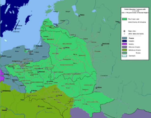 The Start of the Partition of Poland