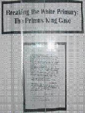 End of White Primary