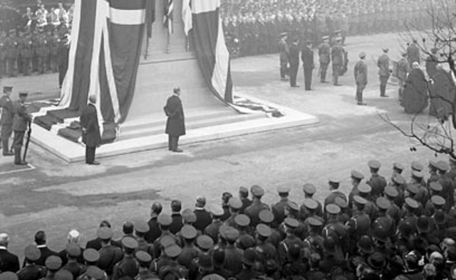 The Cenotaph at Whitehall