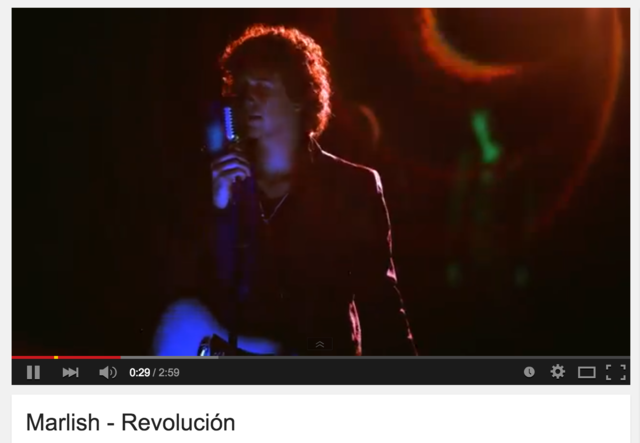 Grabé mi primer video musical