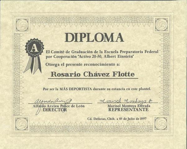 Más deportista del plantel