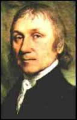joseph priestley seperates oxygen from the air