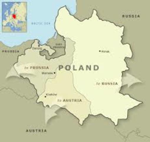 Start of the Partition of Poland