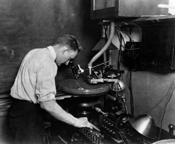 The first electrical recordings was issued