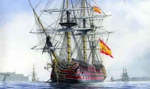 San Martín parte rumbo a España