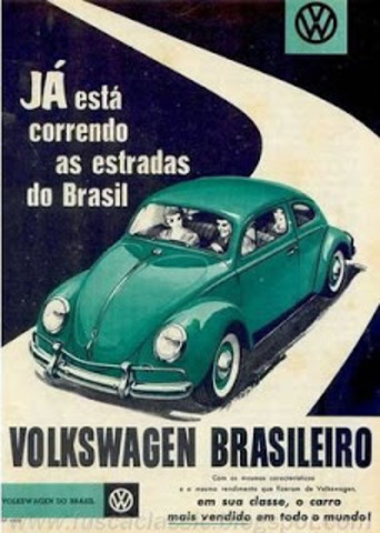 Volkswagen chega ao Brasil