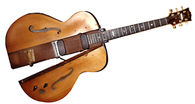 Les Paul creates "The Log"