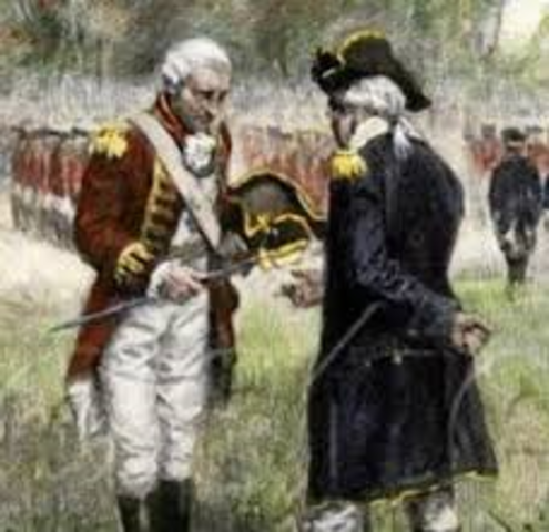 The British Surrender at Saratoga