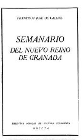 semanario del nuevo reino de granada