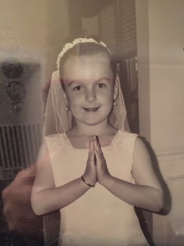 Hice mi primera comunión