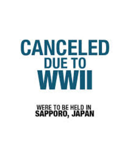 Olympics Are Cancalled