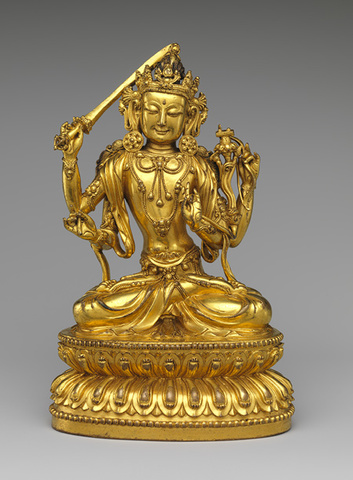 Bodhisattva Manjushri as Tikshna-Manjushri