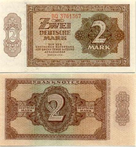 New Currency in Germany