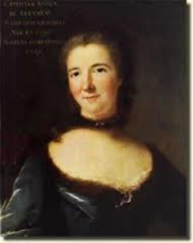 Emilie du Chatelet translates Newton's works into French