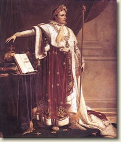 Napoleon is exiled to Elba