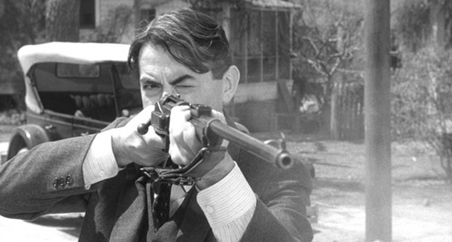 Atticus Shoots the gun