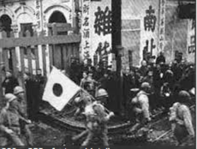 Japan Attacks China