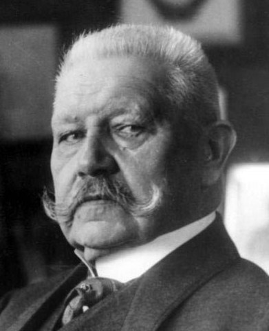 Paul Von Hindenburg Became President