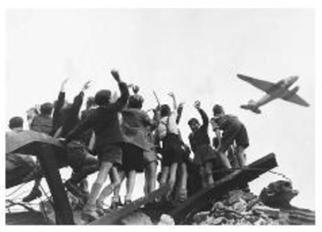 US aid in West Berlin