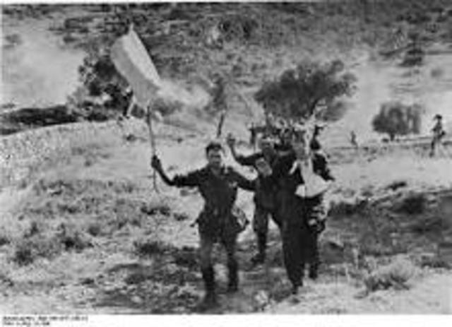 Italy declares war on Germany