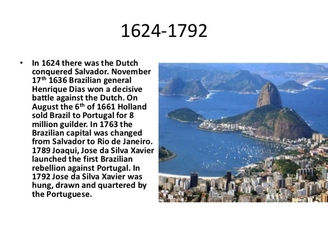Brazil fights the Dutch