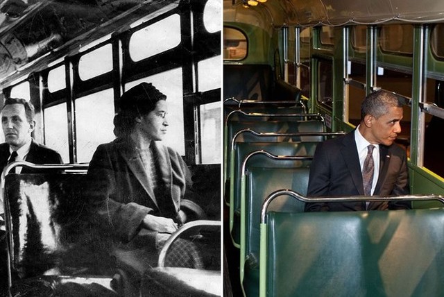 Agradecimientos a Rosa Parks por Obama
