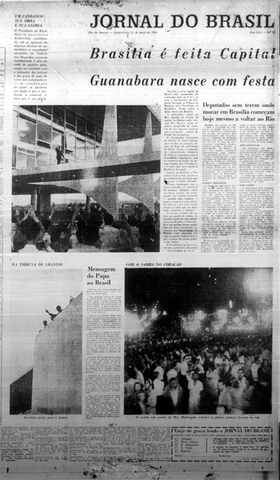 Trasnferencia da capital brasileira