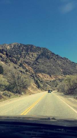 J'ai visite des montagnes a Salt Lake City.