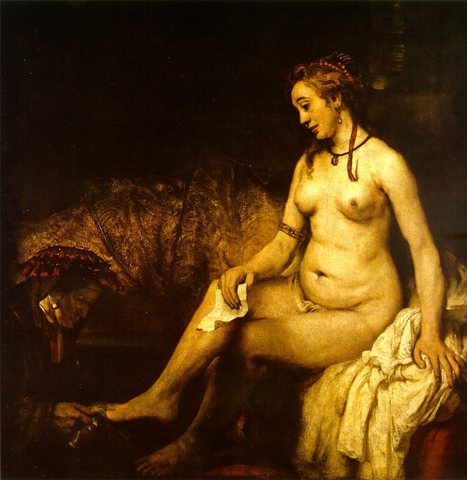 Rembrandt, Bathsheba at Her Bath