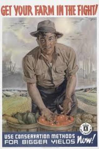 F.D.R Passes Agricultural Ajustment Act