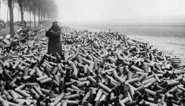 Bombardment in Germany