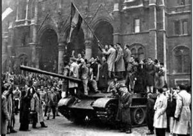 Hungarians Revolt Against Communism