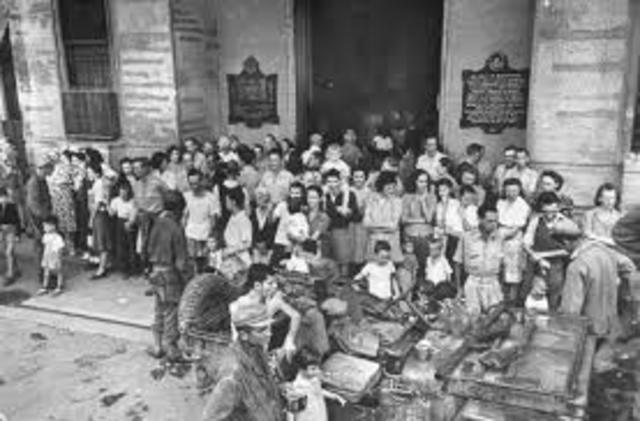 Allies eventually  enter Manila