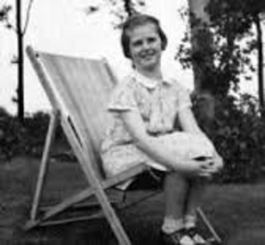 Margaret Thatcher Born