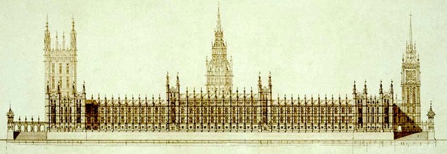 Gothic Revivalism: Palace of Westminster, London