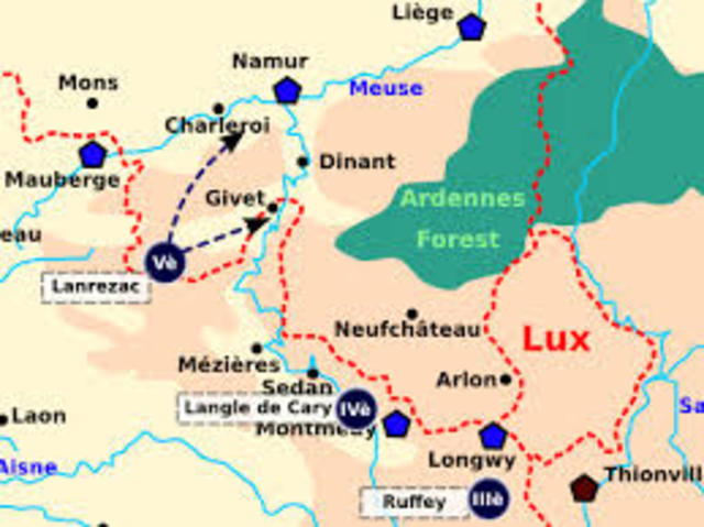 German army crossed the Belgian border