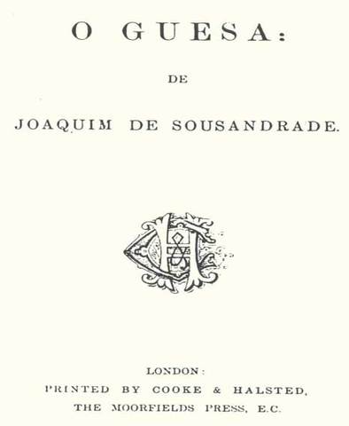 O Guesa, de Joaquim de Sousândrade