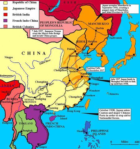 Japanese invasion of China