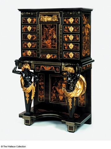 Oak Cabinet, attrib. André Charles Boulle