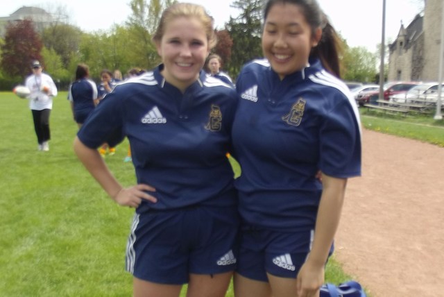 Started playing Rugby