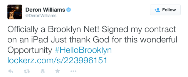 Sign on the dotted iPad