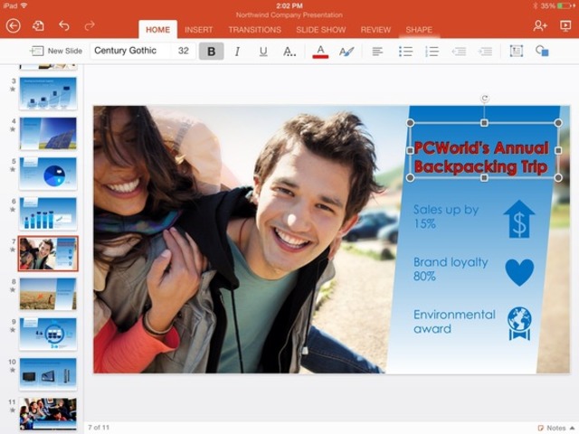 Office comes to iPad