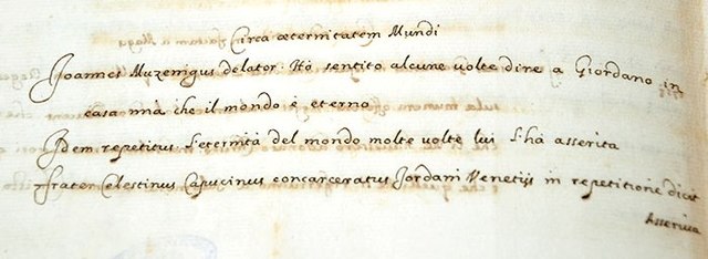 Prima lettera di Mocenigo