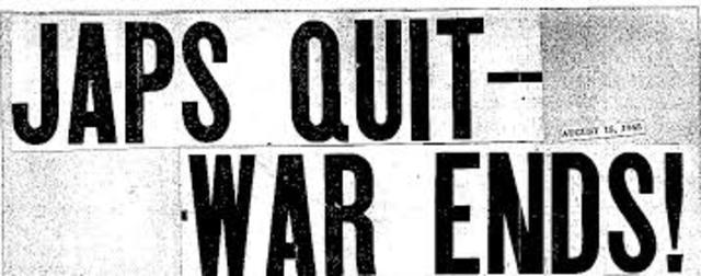 Japan surrenders